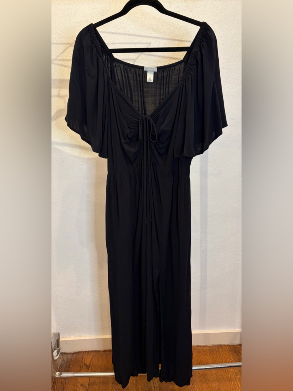Ava & Viv Black Lightweight Maxi Dress